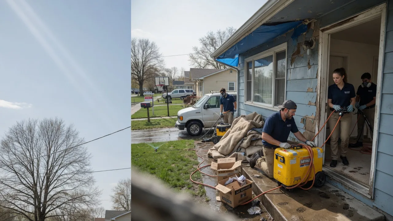 Basement Flood Cleanup in Whitehall, PA near me